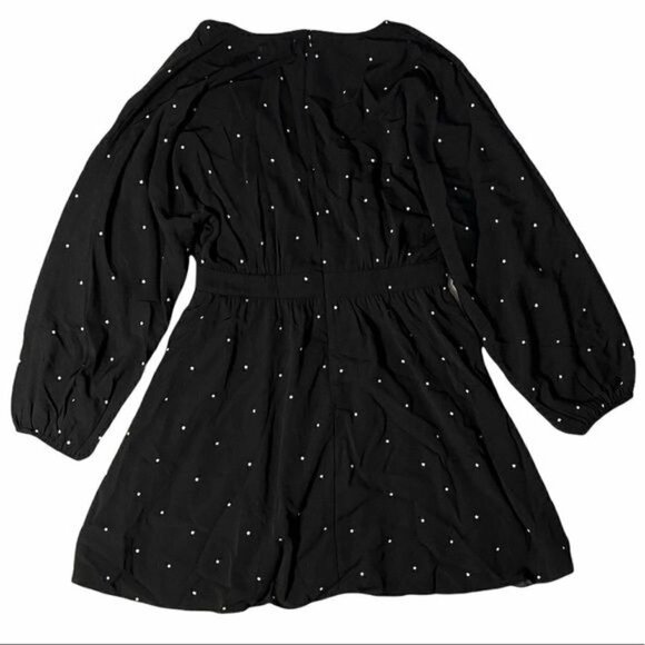 NWT Sage the Label Black Dress with White Stars - Picture 6 of 9